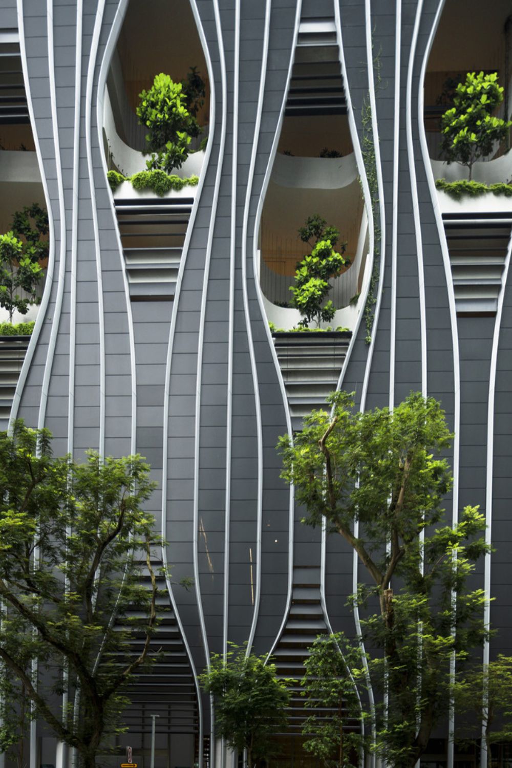 Biofiliczne wnętrza dookoła świata: CapitaSpring w Singapurze jako przykład zielonej architektury