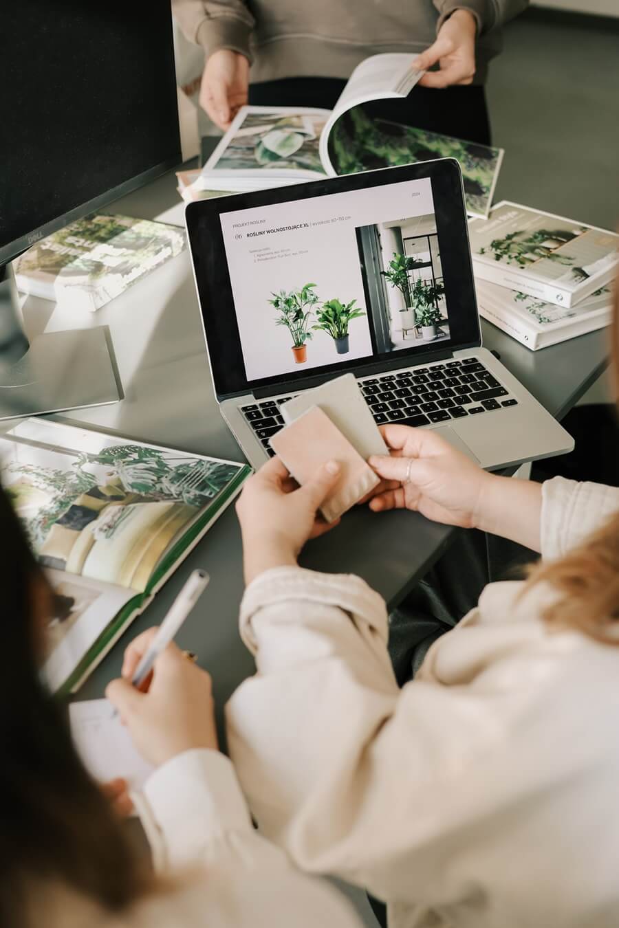 Projekt roślinnej aranżacji dla biura