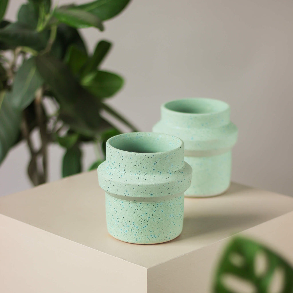terakotowa osłonka z pierścieniem ⌀ 8 cm  • Ceramics Limburg - Projekt Rośliny