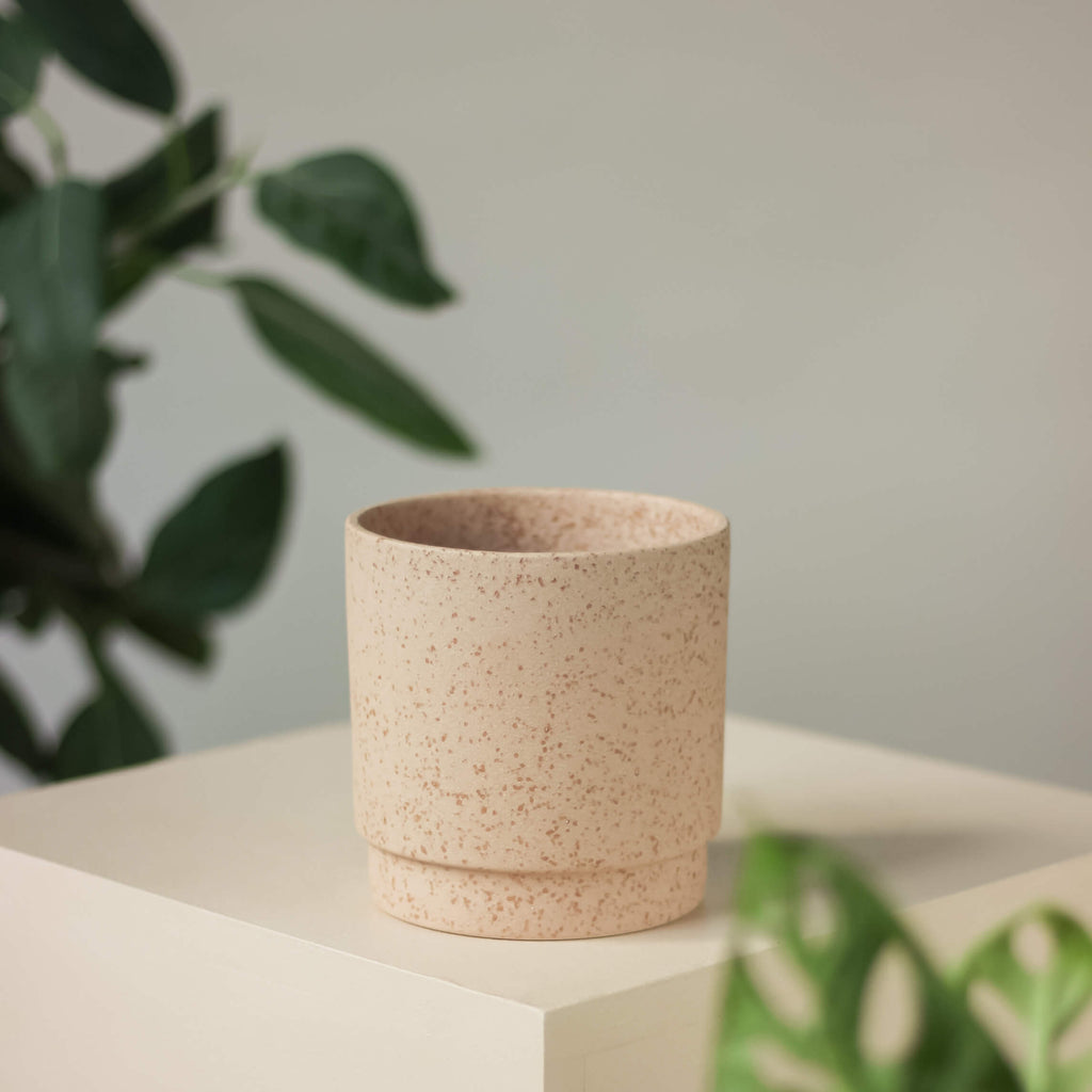terakotowa osłonka z poblaskiem • Ceramics Limburg - Projekt Rośliny